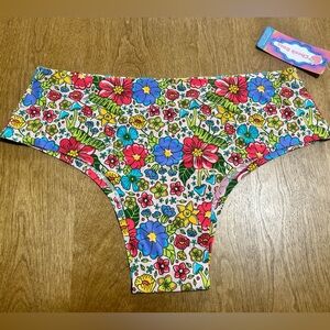 Floral Multicolored Cheekboss Panty